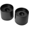 LA Choppers #LA-7414-01M - Handlebar Riser Extensions - 1" x 1-1/4" - Flat Black