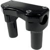 Drag Specialties - Handlebar Riser & Top Clamp Kit - 3" - Buffalo - Black