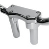 Drag Specialties - Handlebar Riser & Top Clamp Kit - 4" - Buffalo - Chrome