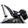 LA Choppers #LA-7416-01B - Handlebar Riser Pullback Extension Kit - 1" - Black