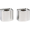 Thrashin Supply CO. #TSC-9801-3 - Riser Extensions - 1" - Chrome