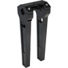 LA Choppers #LA-7470-10B - Performance Risers - Straight - 10"- Black Anodized