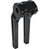 LA Choppers #LA-7471-10B - Performance Risers - Pullback - 10" - Black Anodized