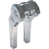 LA Choppers #LA-7471-08R - Performance Risers - Pullback - 8" - Raw