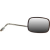 Emgo #20-21713 - Mirror - Side View - Plain Face/Rectangle - Short Stem - Right - Bolt-On - Each