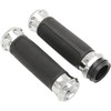 Performance Machine (PM) #0063-2082-CH - Overdrive Custom Grips - TBW - Chrome