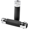 Performance Machine (PM) #0063-2101M-CH - Vision Series Contour LED Turn Signal Grips - Cable - Chrome