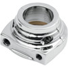 Performance Machine (PM) #0063-2001-CH - Throttle Housing - Thread-In Cable - Chrome