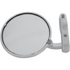 CRG #HS-201-L - Mirror - Hindsight/Bar End - Side View - Round - Chrome - Left - Each