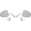 Drag Specialties - Mirrors - Side View - Tapered - Chrome - Long Stem - Pair