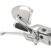 Drag Specialties - Mirrors - Side View - Tapered - Chrome - Short Stem - Pair