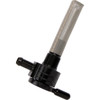 Golan Products #75-516S-BLK - "Click-Slick" Fuel Petcock - Straight - Black - 3/8" NPT