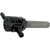 Golan Products #76-312S-BLK - "Click-Slick" Fuel Petcock - Straight - Black - 22mm