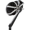 Arlen Ness #13-160 - Mirror - Side View - Caged Series/10 Gauge - Black - Left