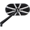 Arlen Ness #13-160 - Mirror - Side View - Caged Series/10 Gauge - Black - Left