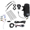 Ultracool #SMT8-1G - Frame Mount Oil Cooler Kit - Gloss Black - M8 Touring/Trike