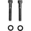 Drag Specialties - Bolt Kit - Starter - Knurled/Socket-Head - Black/Chrome - M8