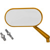 Arlen Ness #13-178 - Mirror - Side View - Oval - Gold - Right