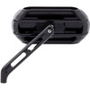 Arlen Ness #510-002 - Mirror - Sidekick - Side View - Oval - Black - Right