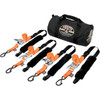 Powertye MFG. #TRAILERKIT-89 - Fat Strap Trailer Kit - Orange