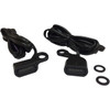 Drag Specialties - LED Handlebar Marker Lights - Black/Smoke