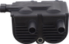 Drag Specialties Dual-Fire Ignition Coil - Harley Davidson - Gray