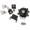Drag Specialties - Side Hinge Ignition Switch with Saddlebag Lock - Gloss Black