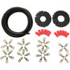 Drag Specialties - Custom Battery Cable Kit - Harley Davidson - Black