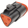 Namz #DP-3B - Deutsch Plug - 3 Pin - Black