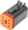 Namz Deutsch Plug - 6 Pin - Black (#DP-6B)