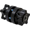 Arlen Ness #71-614 - Hub - Cartridge - Front/Dual Disc - Black - Fat Bob