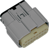 Molex MX 150 Connector - 16 Pin Female - Gray