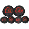 Koso North America #BA050907 - HD-02 6-Piece Gauge Kit - Black