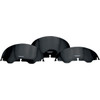 Slipstreamer #S-235-6DS - Windshield - 6" - Dark Smoke - FLHT/X