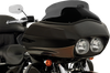 Memphis Shades #MEP86011  - Spoiler Windshield - 6-1/2" - Black - FLTR