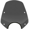 Memphis Shades #MEP50110 - Del Rey Windshield - Dark Black Smoke