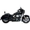 Cobra #6230B - Speedster Swept Short Exhaust - Black - '10-'16 FL