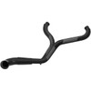 Trask #TM-5700BK - 2-into-1 Nasty Bastard Exhaust System - Black - '97-'16 FL