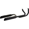 Khrome Werks #200445 - 2-Into-2 Two-Step Crossover Header System - Black - FL