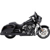 Cobra #6451RB - Powr-Flo 2:1 Exhaust - Black - '17-'20 FL