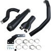 Cobra #6483B - El Diablo Exhaust - Black - '12-'17 Softail