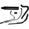 Khrome Werks #200785 - 2-into-1 Outlaw Exhaust System - Black