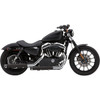 Cobra #6031RB - 3" Slashcut Slip-On Mufflers - XL - Black