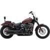 Cobra #6057B - RPT Slip-On Mufflers - 3" - Raven Black - M8 Softail