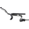 Cobra #6253DBRB1 - Powerport Dual Headpipes with Dual Bungs - Black