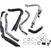 Cobra #6255DBRB - Dual Bungs Pro Chamber Headpipe - Black