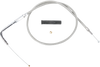 Throttle Cable - 37" - Braided