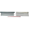 Cycle Performance Prod. #CPP/9074 - Exhaust Wrap Clamps - Red - 4 Pack