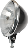 5 3/4" Headlight Assembly - Black/Chrome
