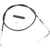 Drag Specialties - Black Vinyl Throttle Cable - 36-1/2"